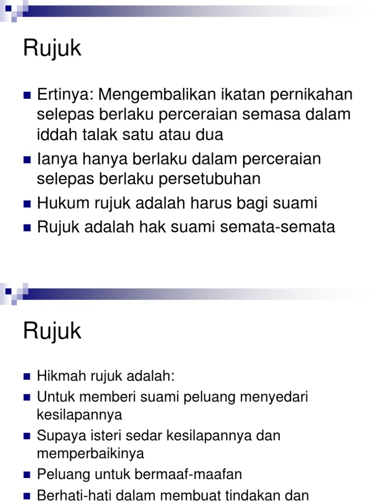 Rujuk Isteri Talak Raj Iy