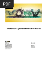 Ansys Fluid Dynamics Verification Manual