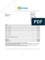 Contabo August Invoice