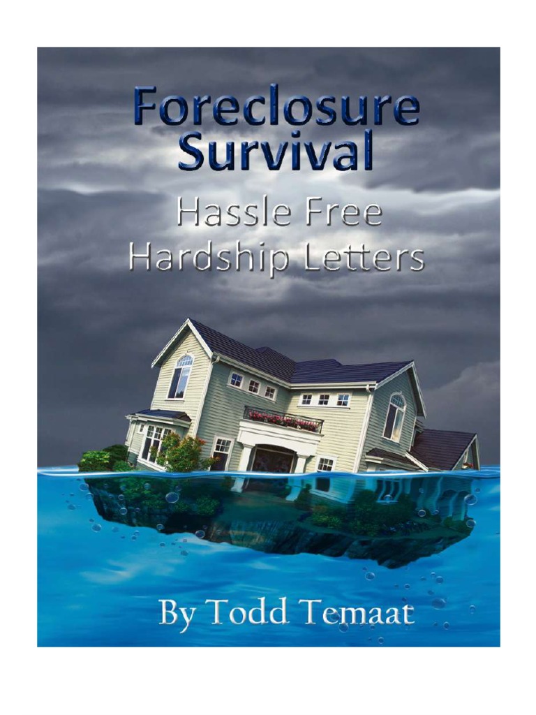 Sample Hardship Letters PDF Short Sale (Real Estate) Mortgage Loan