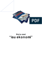 Nota Esei - Isu Ekonomi