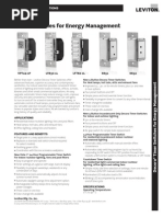 Decora Timer Spec Sheet