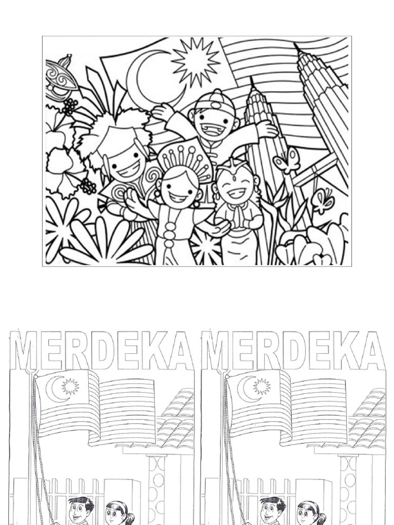  Mewarna  Merdeka