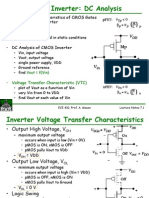 CMOS Inverter: DC Analysis