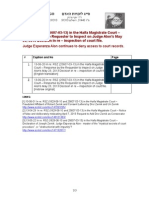 Response by The Requester To Inspect On Judge Alon's May 23, 2013 Decision in Re - Inspection of Court File