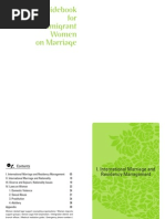 Guidebook for Immigrant Women on Marriage [English]