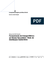 Manual Distribuição Energia Eletrica Subterranea
