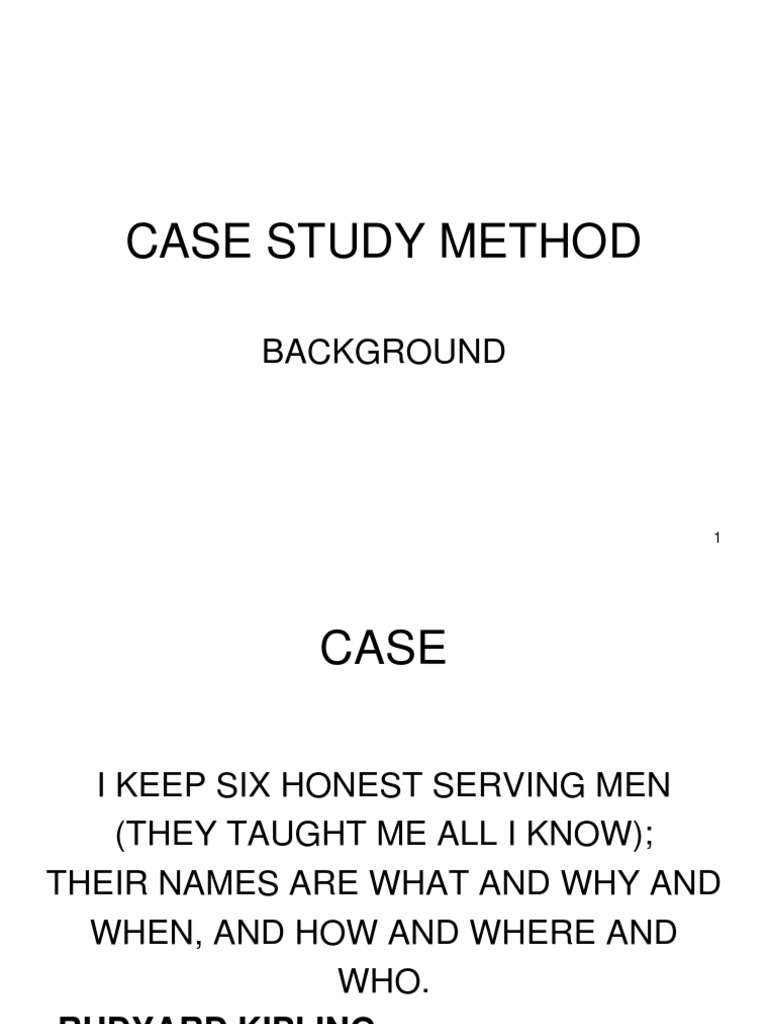 Case study method pdf case study competition