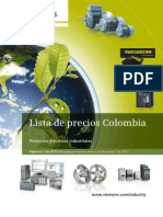 Lista de Precios Colombia Siemens
