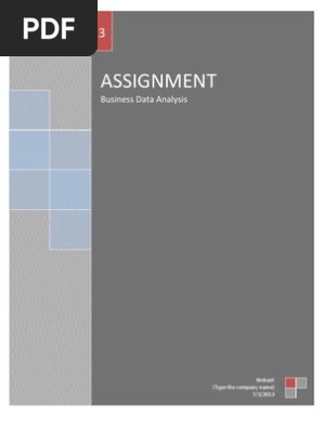 Assigment Report