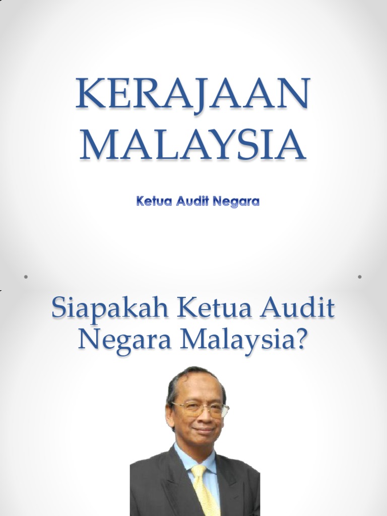 Ketua Audit Negara  PDF