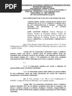 Lei Complementar No 081 2010 Altera Art 148 Codigo Postura Utilizacao Calcadas