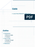 Ethernet Cable: Local Area Networks, 2009 Spring
