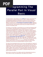 Programming The Parallel Port in Visual Basic