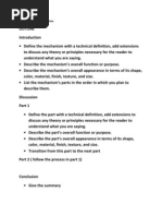 Description of Mechanism