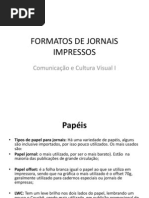 Formatos de Jornais Impressos