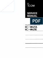 Icom Ic W2a e Service Manual