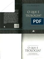 O que é teologia - Elisa Rodrigues