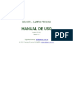 Banderillero Manual de Uso IE-P1.22 Campo Preciso CP180 Manual de Uso ES-DeLVER