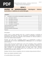 Aula 33 - Administracao Geral - Aula 02