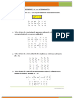 Prop. de Los Determinantes