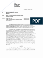 NLRB Advice Memorandum PDF