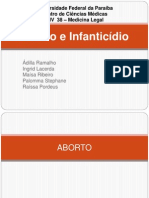 Aborto e Infanticídio: Aspectos Médico-Legais