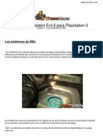 Guia Resident Evil 6 Playstation 3
