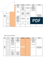 Jadual Blok Xii Respirasi: Week Time Monday Tuesday Wednesday Thursday Friday Saturday