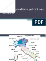 Italia - Regionalizare Politică Sau Culturală 2012