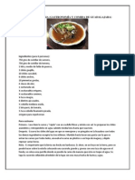 Receta Birria Estilo Jalisco | PDF | Parilla | Carne