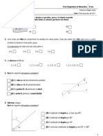 Teste Diagnóstico 6ano TEEN ACADEMY