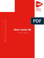 Novo Metal 3D - Manual Do Utilizador