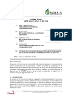 Informe Modificacion Parametros RMCHf