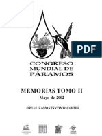 Congreso Mundial de Paramos Tomo II