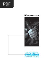 Guia Pratico Dos Sistemas Evolution SEM FIO Sennheiser