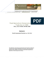 Agriculture Law: 1990-8