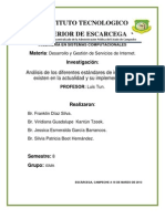 Análisis de Los Diferentes Estándares de Internet Que Existen en La Actualidad y Su Implementación.