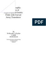 Endosonographic Evaluation of Hypertrophied Gastric Folds Witicle