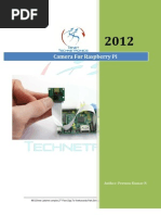 Download Camera for Raspberry Pi by Praveen Kumar R SN157593240 doc pdf