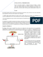 Segunda Ley de La Termodinamica