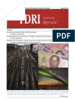 TDRI Quarterly Review March 2013