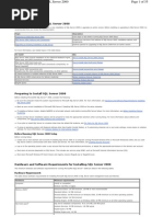 Installing SQL Server