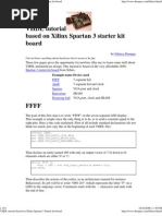 VHDL Tutorial Based On Xilinx Spartan 3 Starter Kit Board