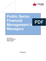 Public Sector Financial Management for Managers 2