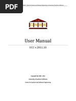 UCC User Manual v2011.10