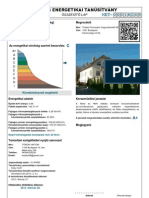 Energetikai Tanúsítvány Minta