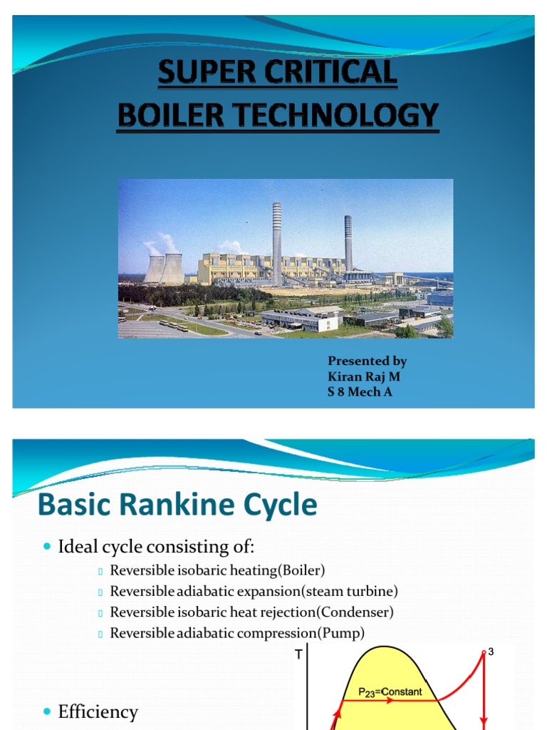 Super Critical Boiler Technology | PDF | Boiler | Steam