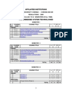 m.e-embedded System Syllabus