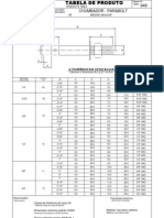 Desenho Técnico Chumbador Parabolt